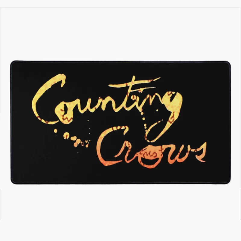 Counting Crows August and Everything Vintage Desk Mat