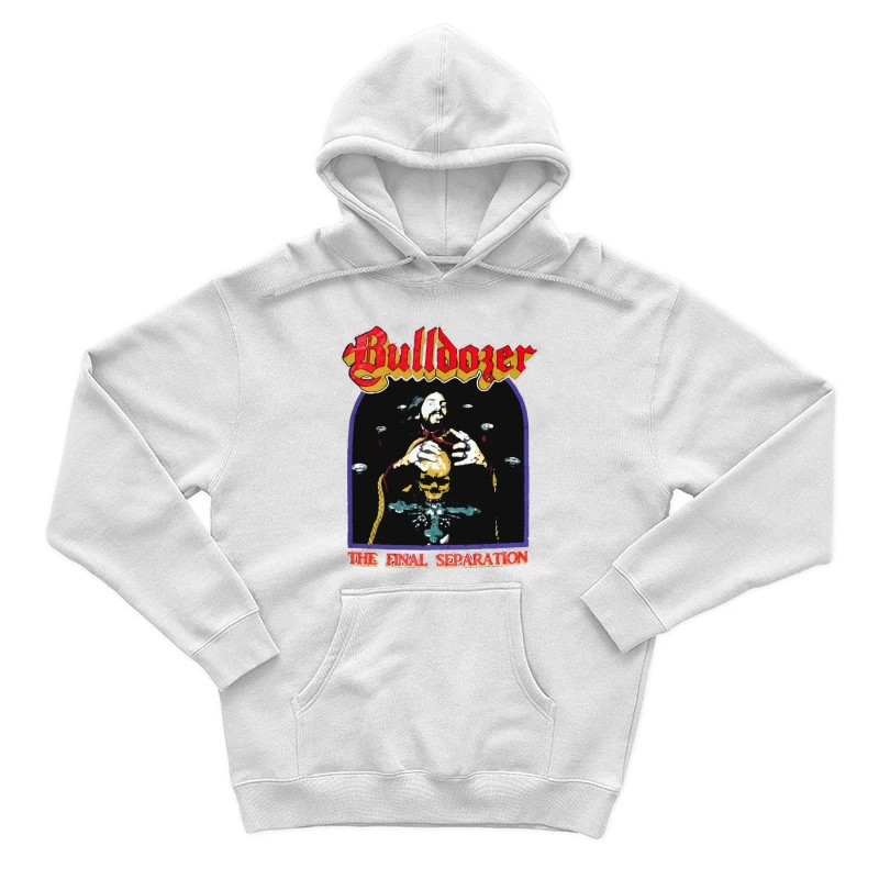 Bulldozer - The Final Separation Metal Album Cover Art Male Pullover Hoodie