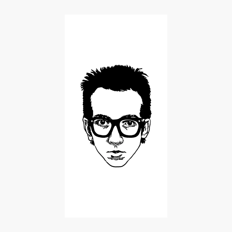 Elvis Costello iPhone Case