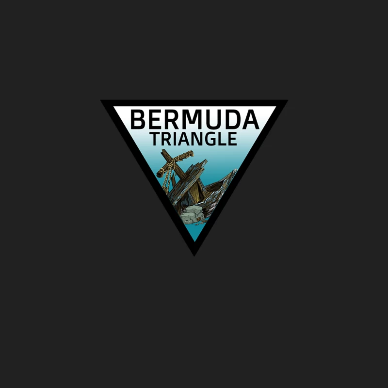 The Bermuda Triangle - Addams Family Travel Badge Bucket Hat