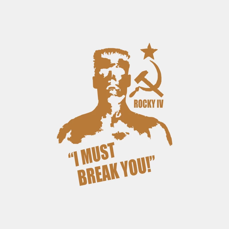 New Rocky Balboa Drago I Must Break You Movie Male Tank Top