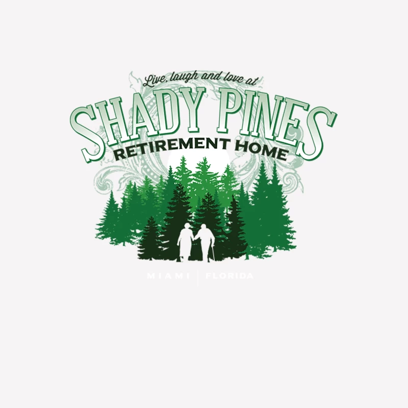 Shady Pines Retirement Home Female T-Shirt