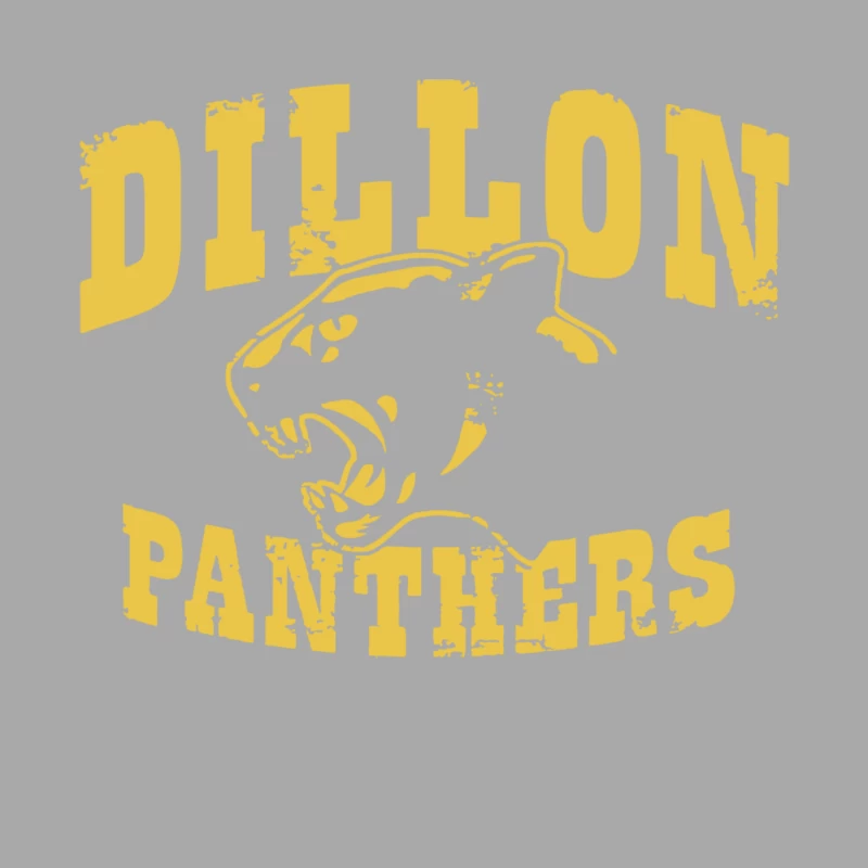 Dillon Panthers Male Pullover Hoodie