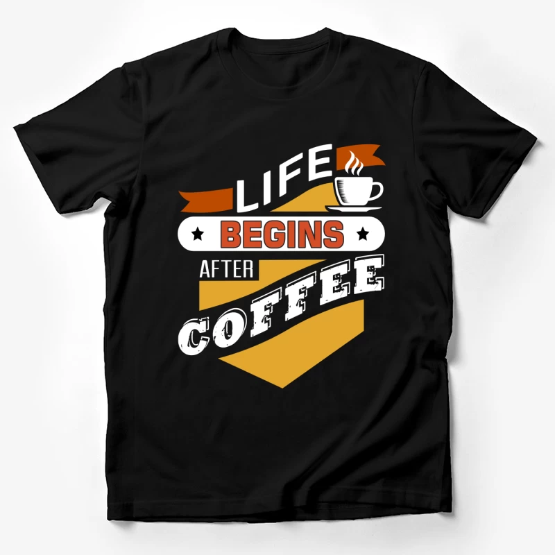 Phrase inspirante sur le café Homme T-Shirt