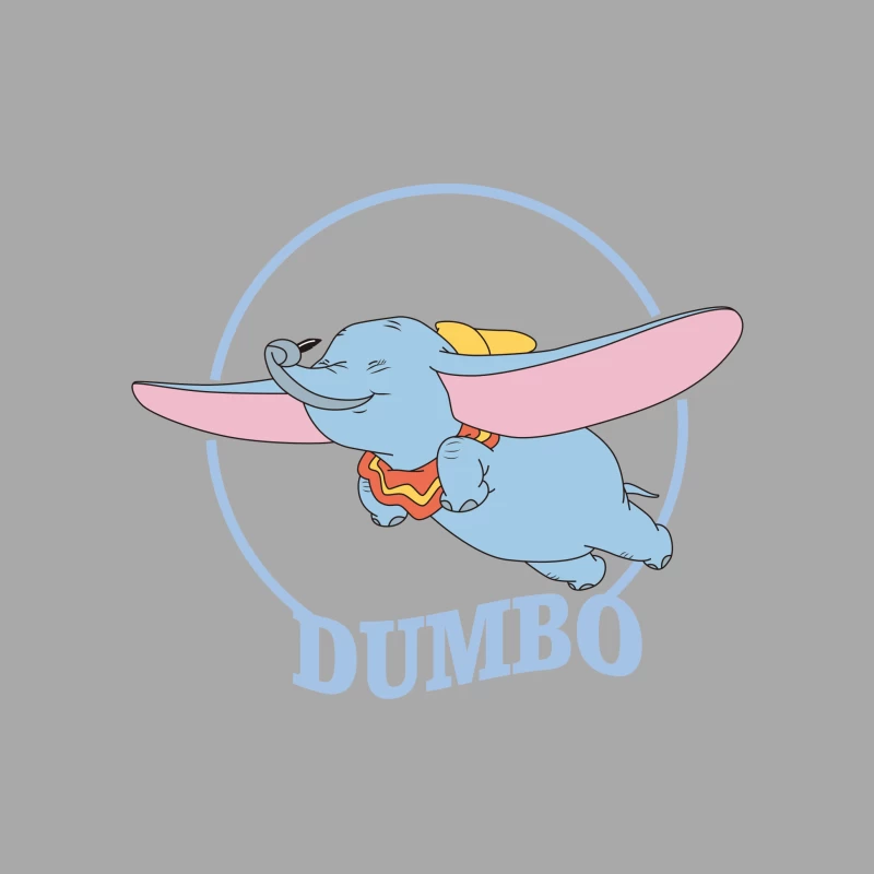 Fliegender Elefant Dumbo Herren Pullover Hoodie