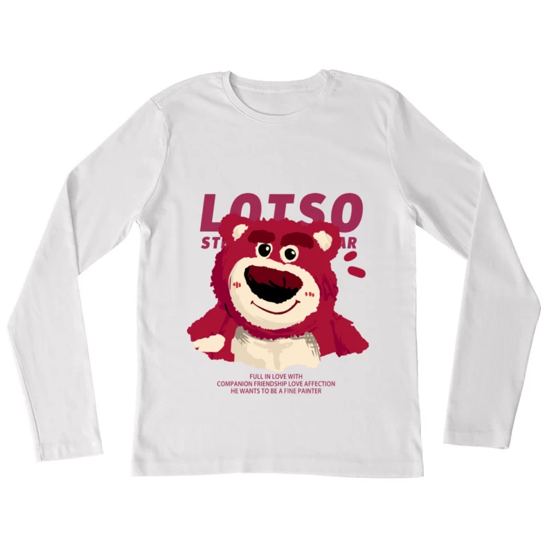 Lotso der Bär mit Freundschaft und Liebe Damen Langarm T-Shirt
