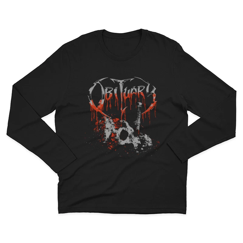 Obituary Gijon Male Long Sleeve T-Shirt