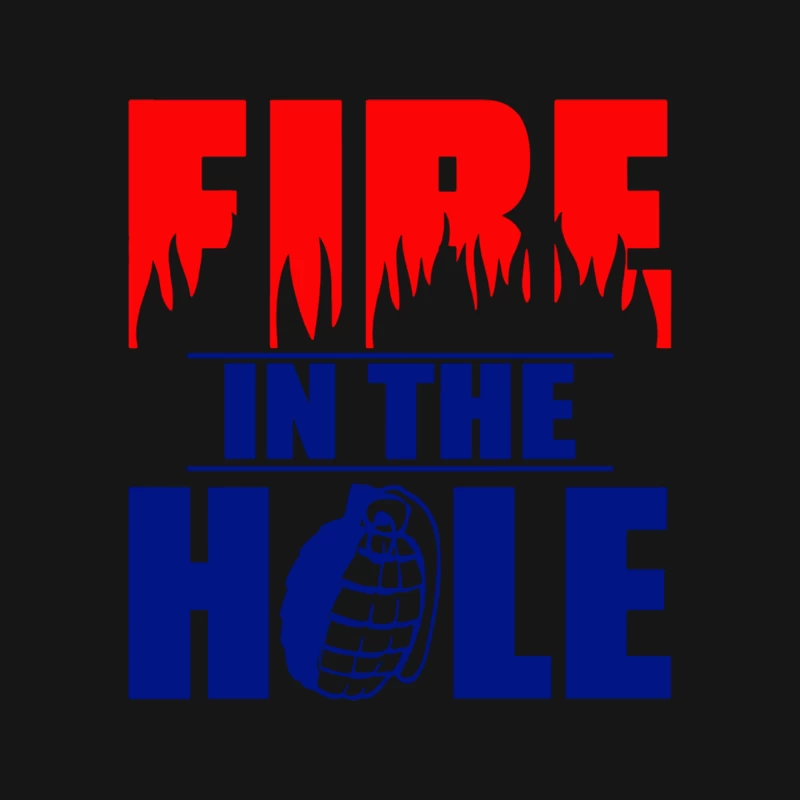 Fire in the Hole Mouse Pad