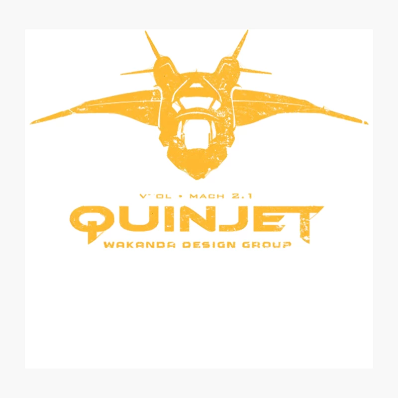 Quinjet Throw Pillow