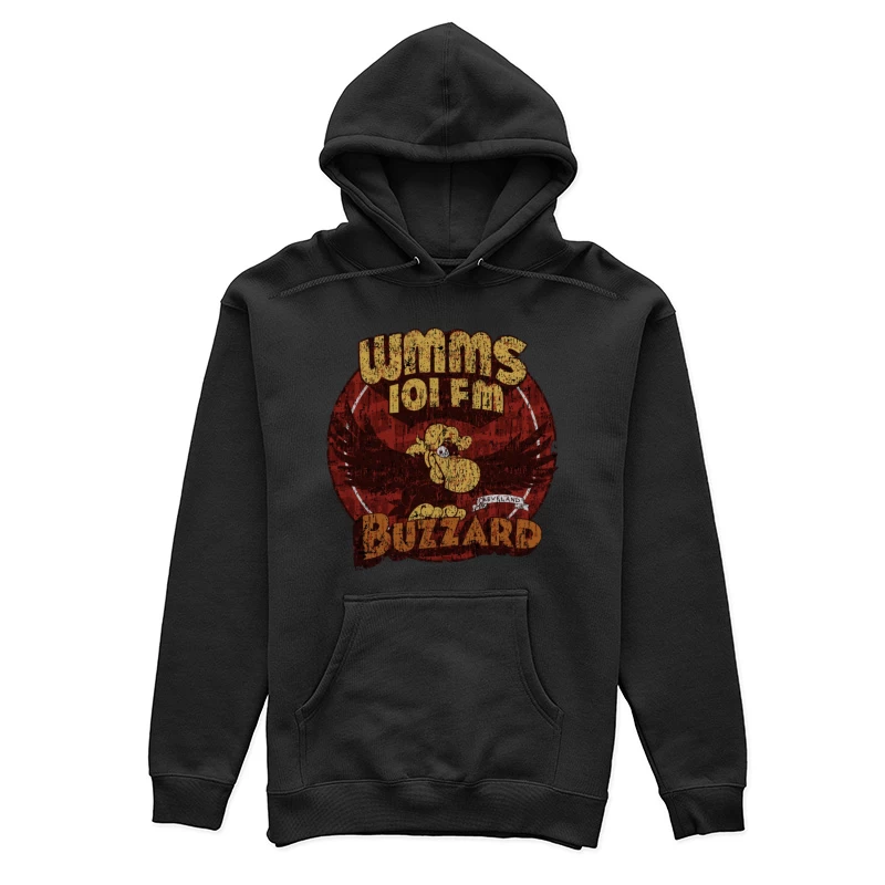 Buzzard's Nest Records 1976 Female Pullover Hoodie