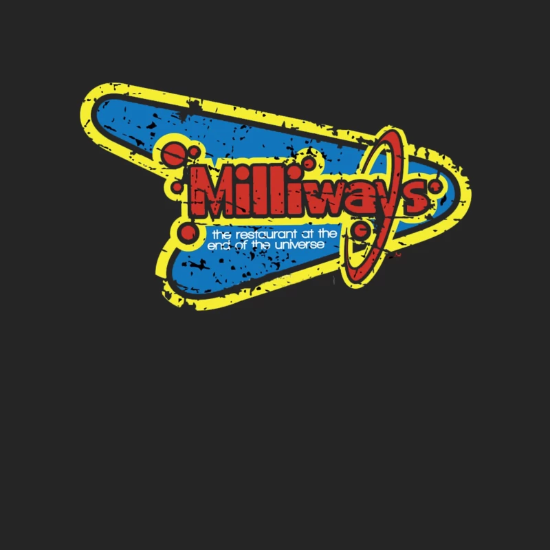 Milliways Restaurant Male Pullover Sweatshirt