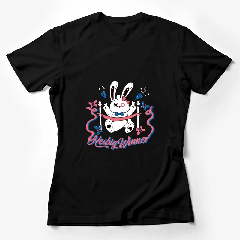 Kawaii Häschen-Gewinner Damen T-Shirt