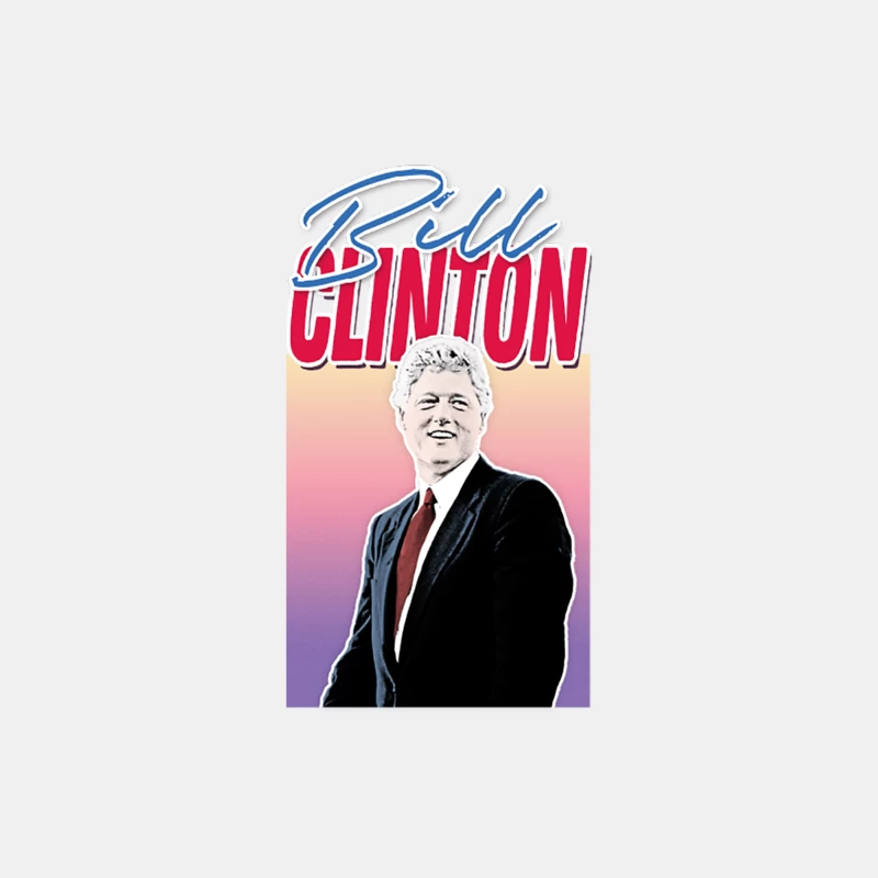 Bill Clinton  Sexy 90s Style Aesthetic Design Male Tank Top