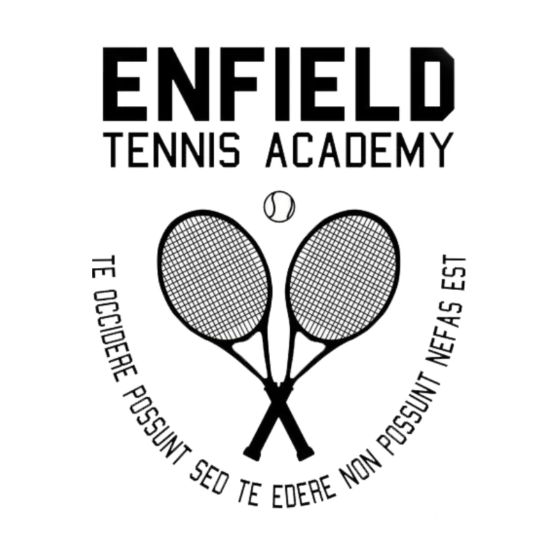 Enfield Tennis Academy Throw Pillow