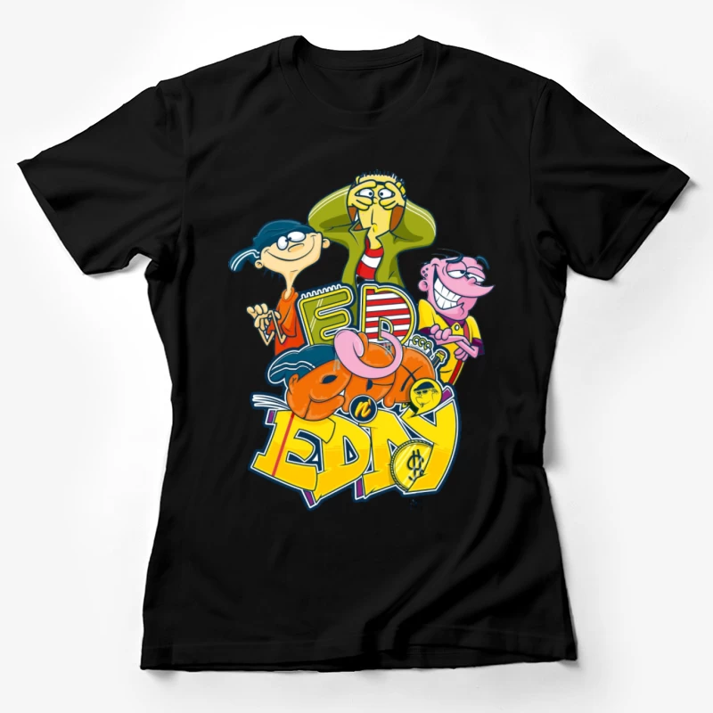 Personnages de bande dessinée Ed, Edd et Eddy Femme T-Shirt