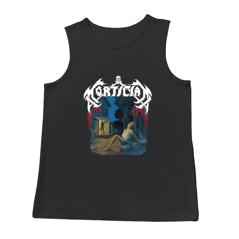 Mortician Chainsaw Dismemberment Male Tank Top