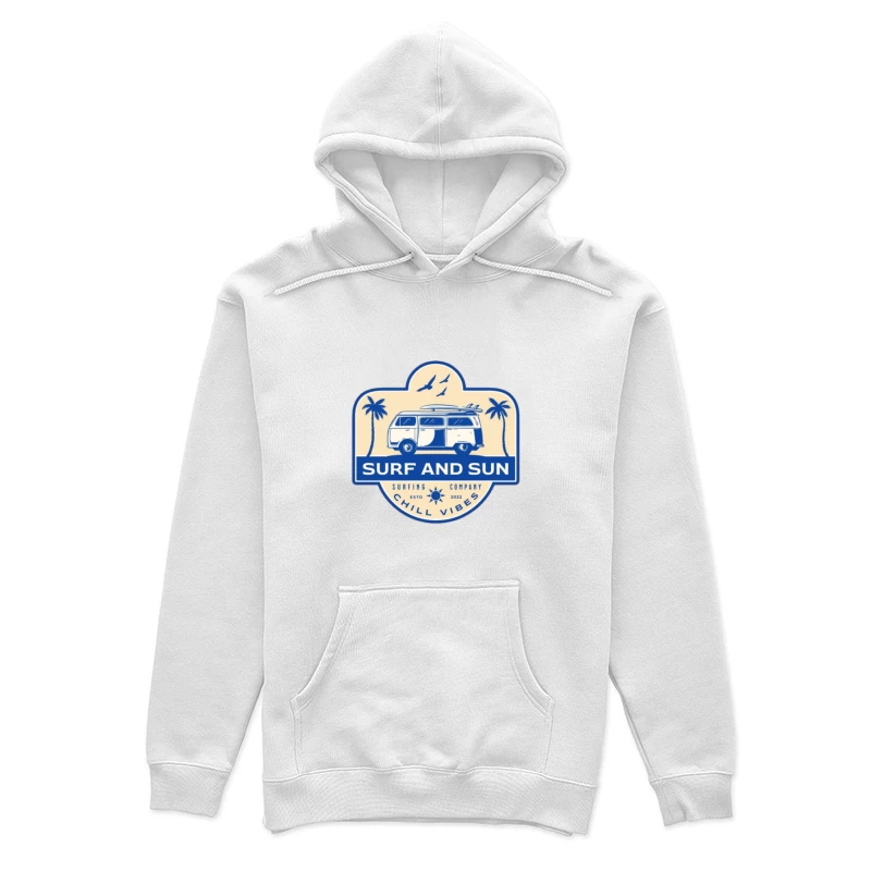 Surf und Sonne – Chill Vibes Surfing Damen Pullover Hoodie