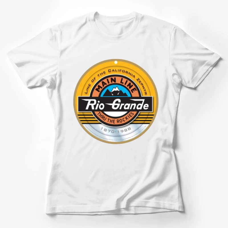 Denver and Rio Grande 2 Female T-Shirt
