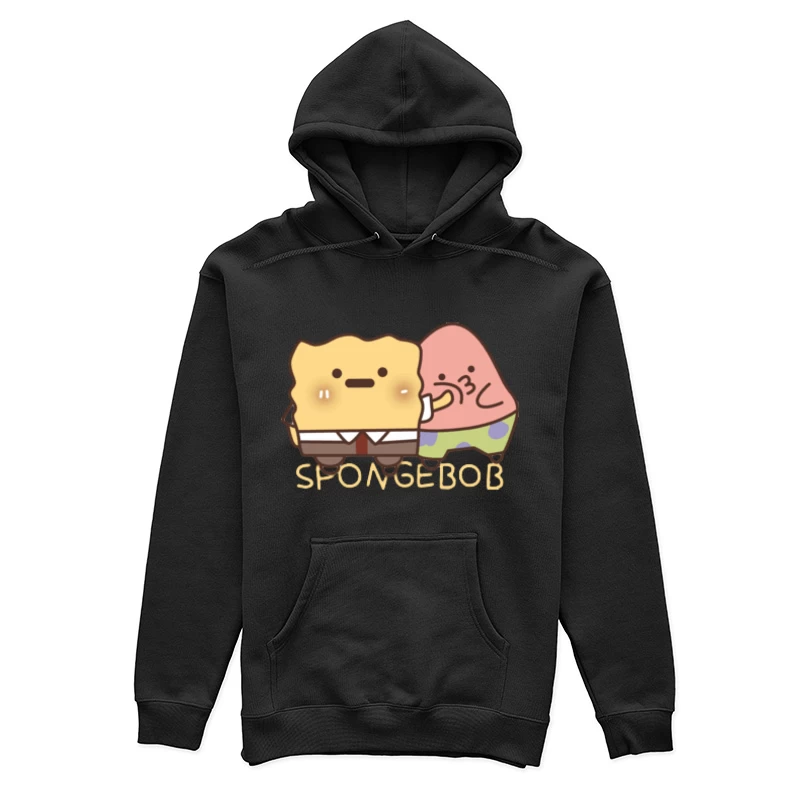 Kawaii SpongeBob und Patrick Illustration Damen Pullover Hoodie