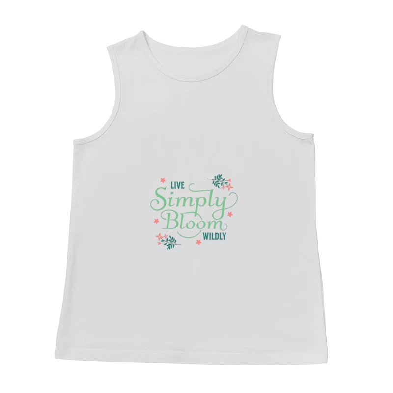 Einfach Wild Blühen Herren Tanktops