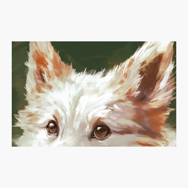 Adorable Westie: A Close-up of Canine Charm Travel Mug