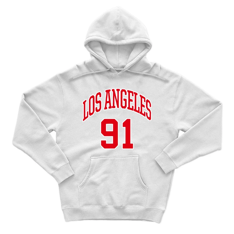 Sporttext Los Angeles 91 Herren Pullover Hoodie