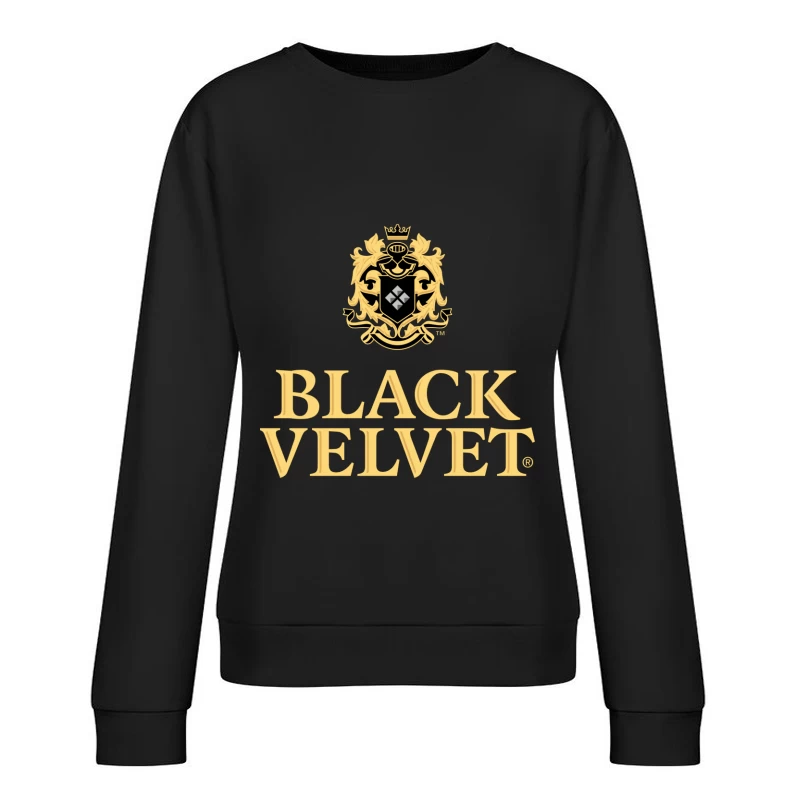 BLACK VELVET CANADIAN WHISKY Female Pullover Sweatshirt
