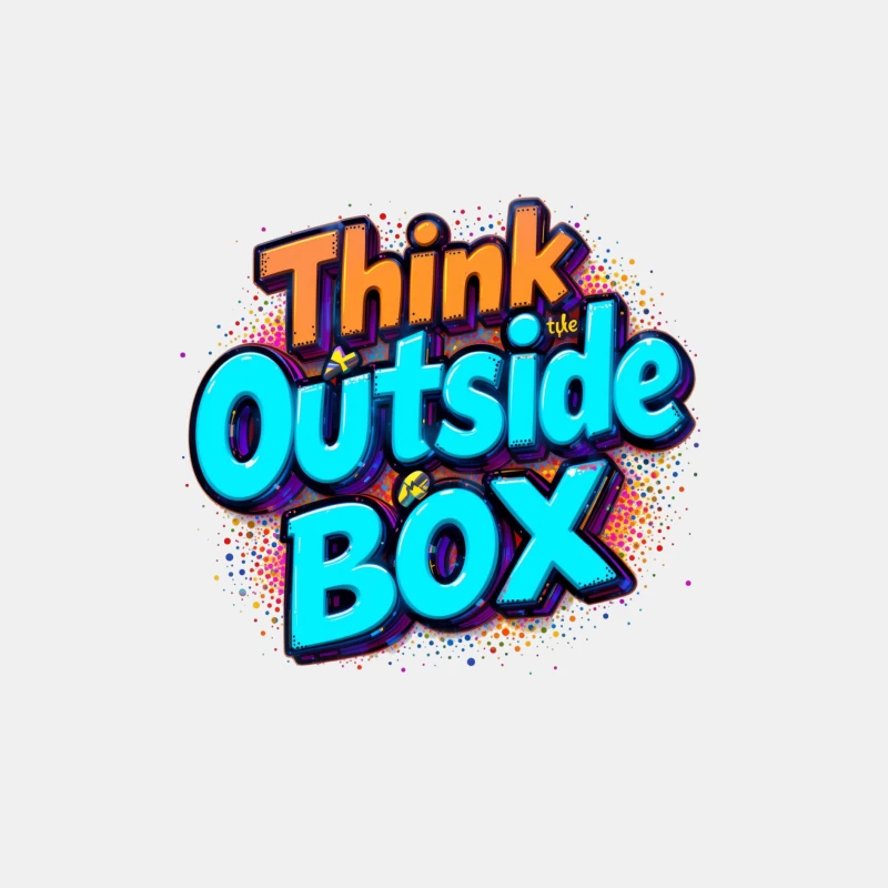 Think Outside the Box: A Creative and Inspirational Design Male Tank Top