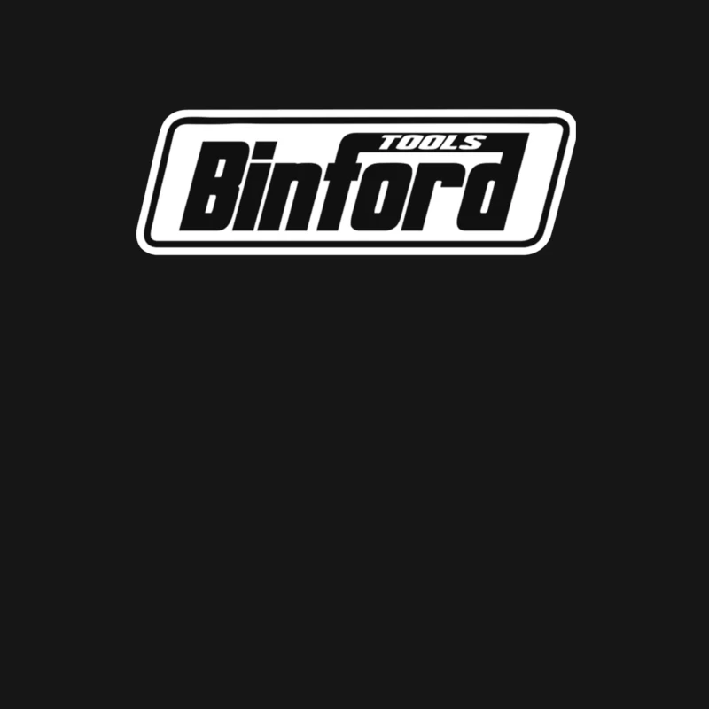 Binford Tools Black and White Company Logo Male Long Sleeve T-Shirt