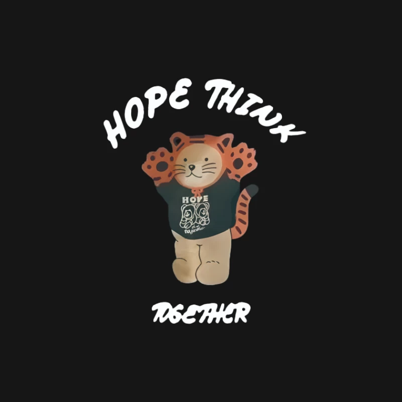 Espoir Peluche Tigre Homme T-Shirt