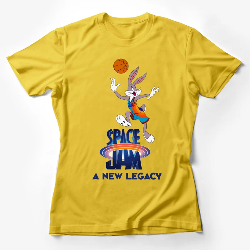 Space Jam: A New Legacy - Cartoon Basketball Animation Female T-Shirt