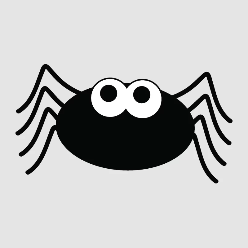 Dessin de silhouette d'araignée Femme Sweat à capuche
