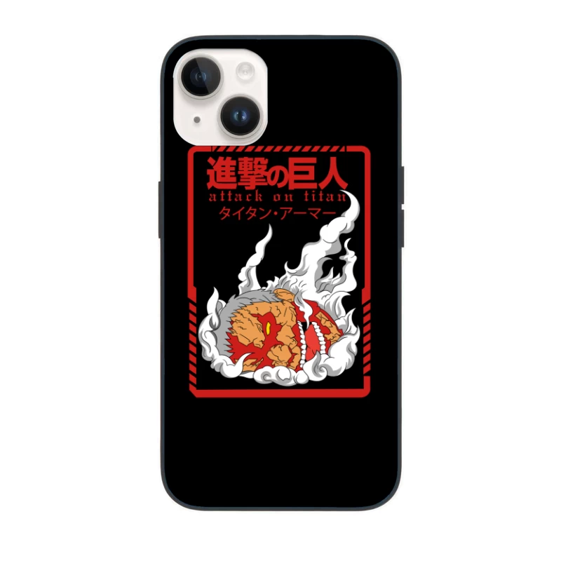 Attack on Titan Graphic Design iPhone Case