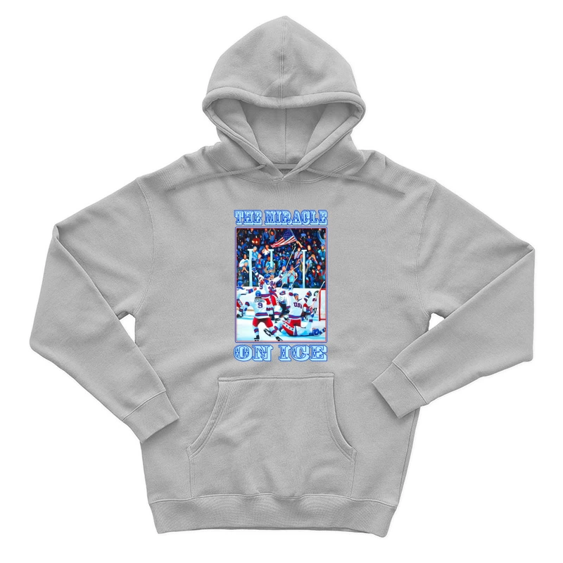 Team USA 1980 - THE MIRACLE ON ICE Male Pullover Hoodie