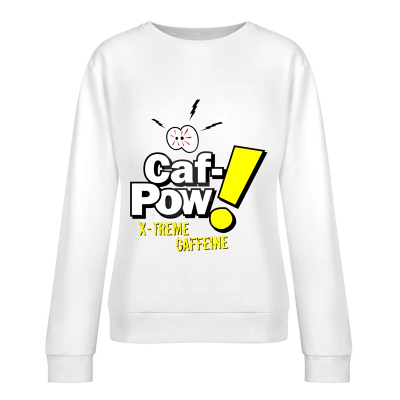 Vintage TV Caf Pow Female Pullover Sweatshirt