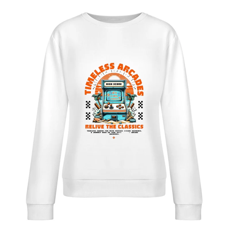 Classiques des Arcades Intemporelles Femme Sweat-shirt à enfiler