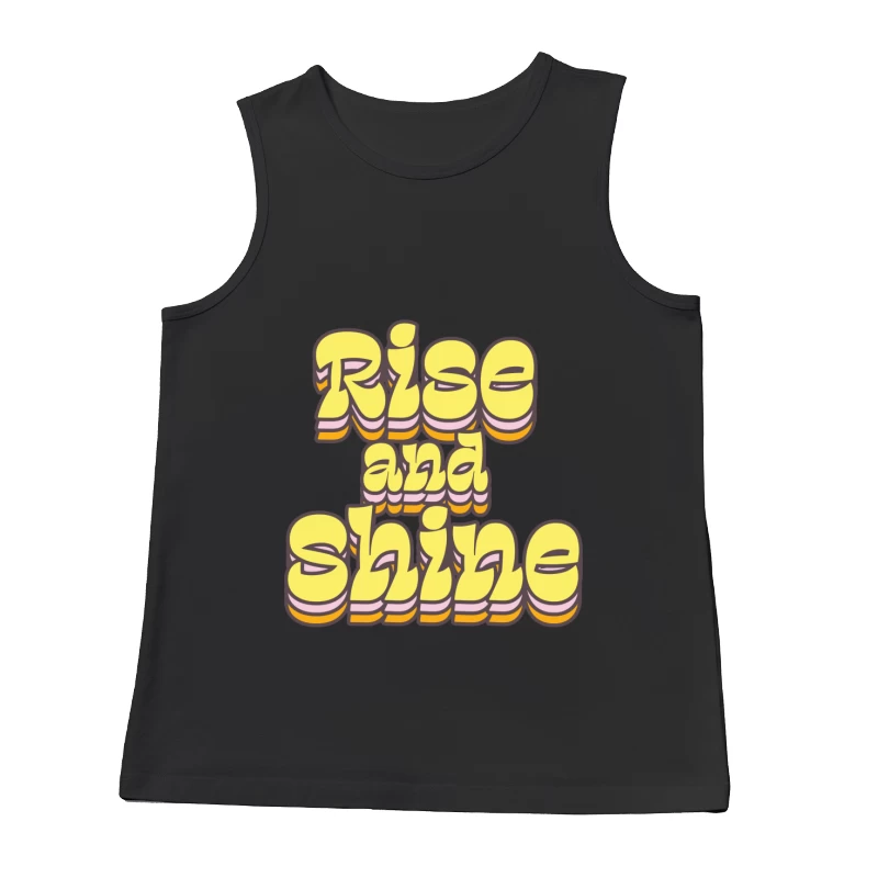 Fröhlicher Morgen Gruß Herren Tanktops