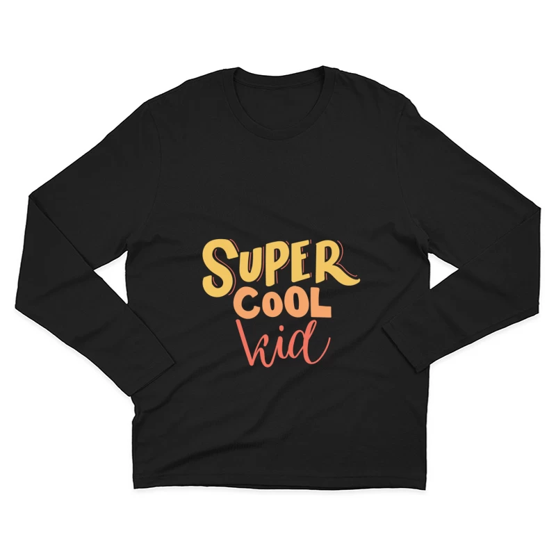 Design joyeux pour enfant Homme Manches Longues T-Shirt