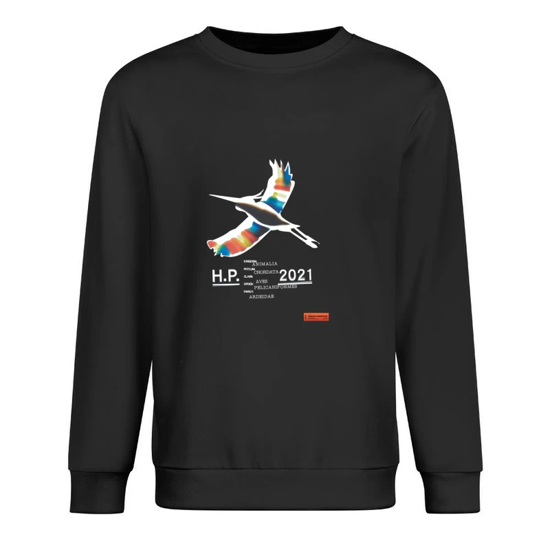 Bunter Vogel und biologische Klassifikation Herren Pullover Sweatshirt