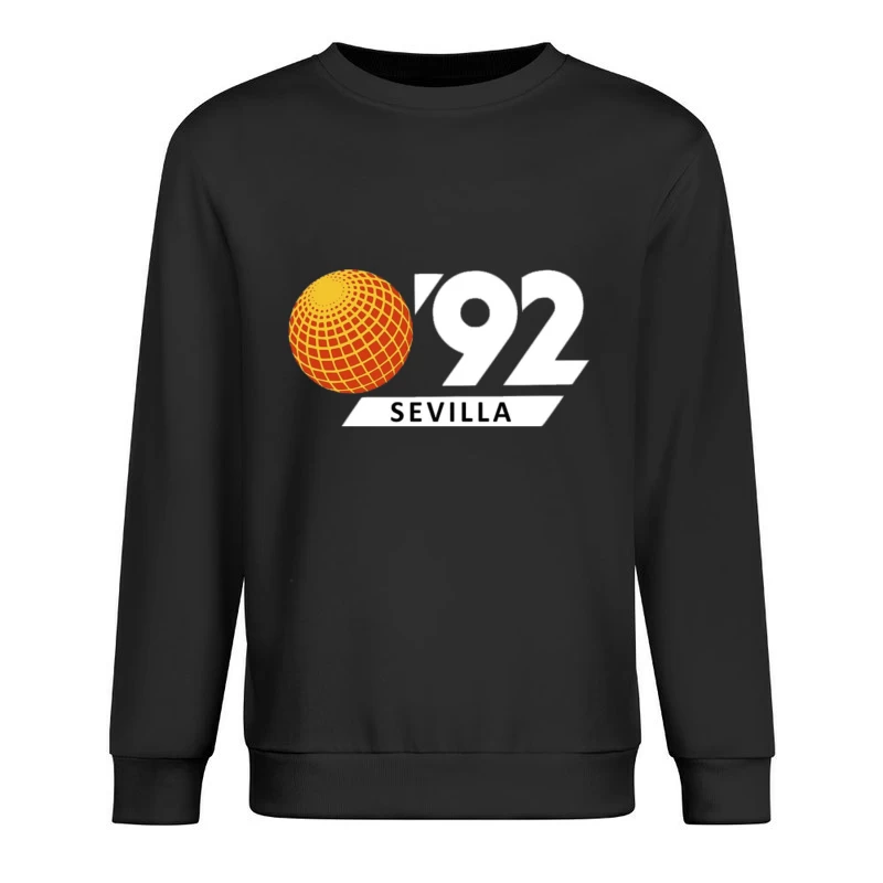 Sevilla world's fair expo Seville 1992 Male Pullover Sweatshirt