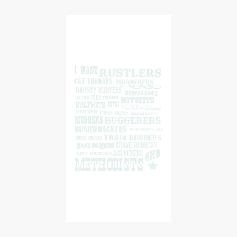 Blazing Saddles Wanted iPhone Case