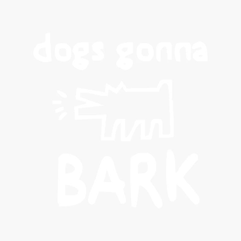 THE JANOSKIANS DOGS GONNA BARK Cotton Tote Bag
