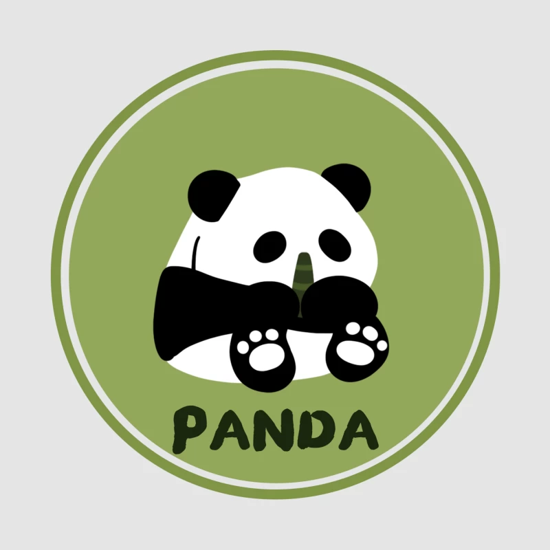 Niedlicher Panda-Design Herren Pullover Hoodie