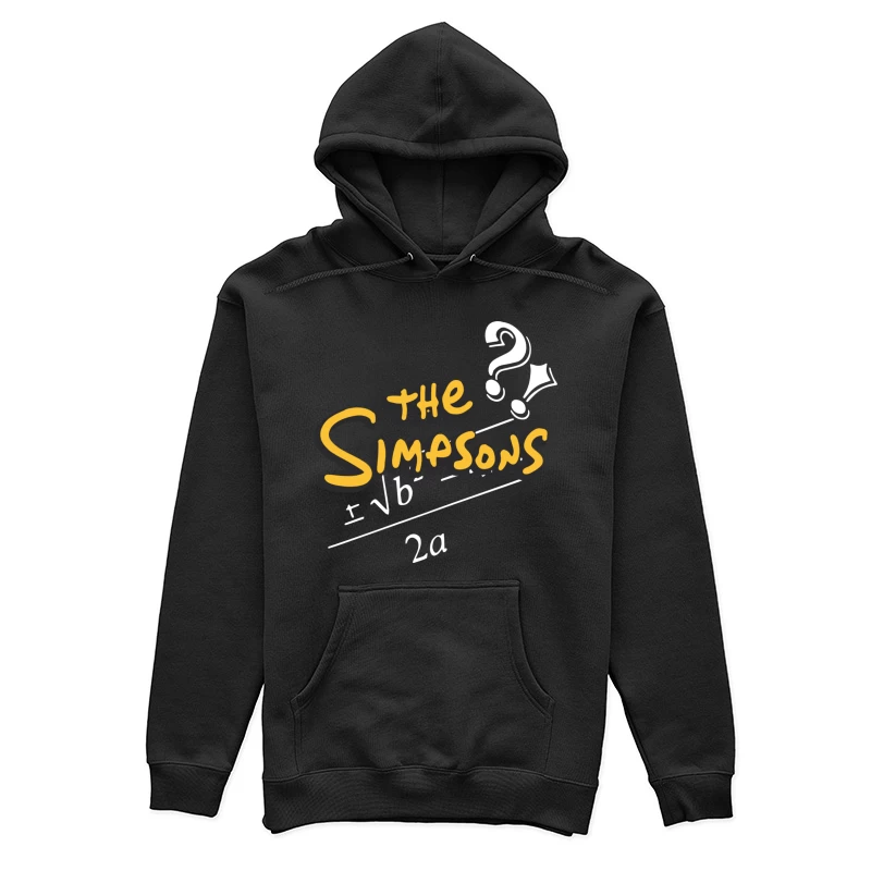 Simpsons-Mathematik-Rätsel Damen Pullover Hoodie