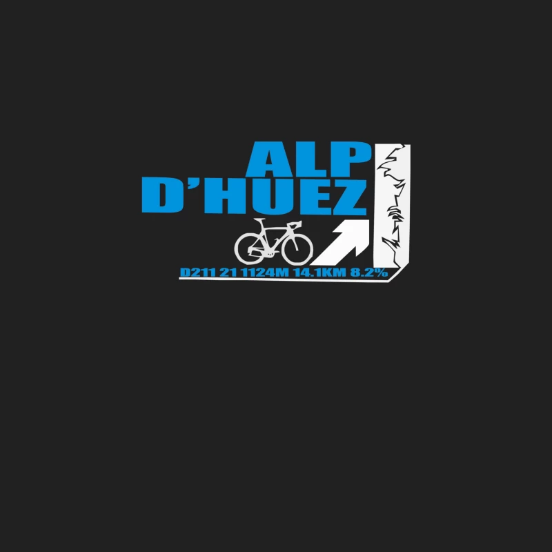 Tour De France Alp D_Huez Cycling Bucket Hat