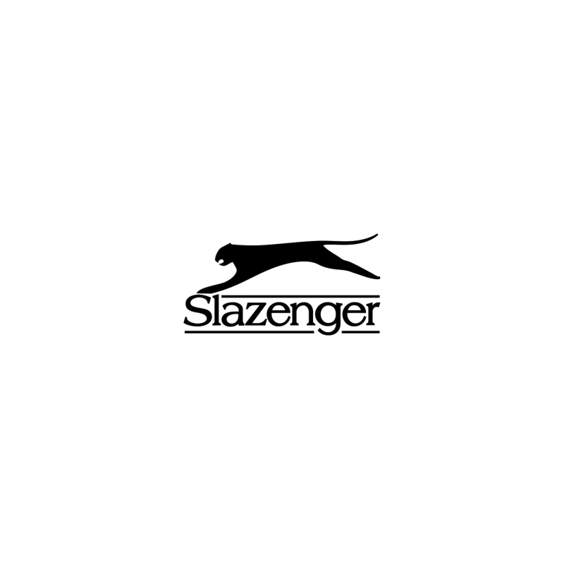 Slazenger Sports Brand Logo with Black Panther Silhouette iPhone Case