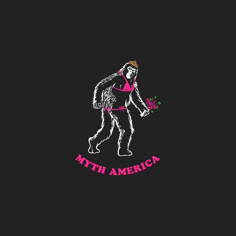 Miss America Beauty Pageant Illustration Bucket Hat