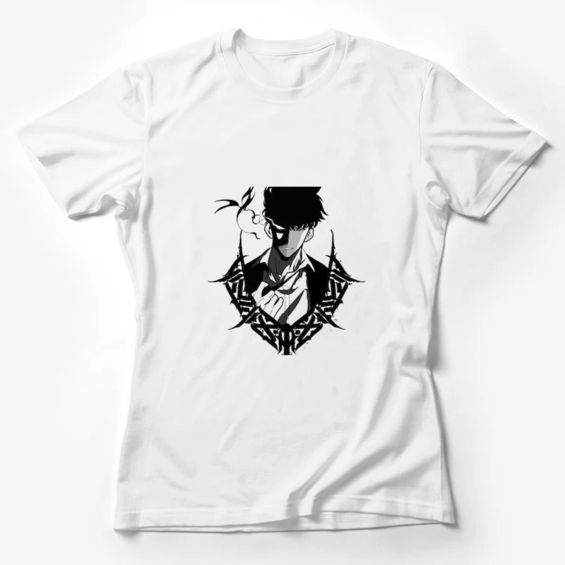Mysteriöser Krieger im Schatten Damen T-Shirt
