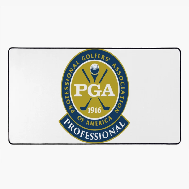 Professional Golfers' Association of America (PGA) Official Logo Desk Mat