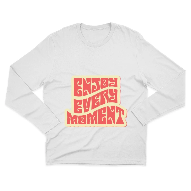 Inspirierendes Zitat in Retro-Stil Herren Langarm T-Shirt